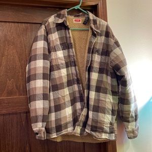 Wranglers XL insulated flannel